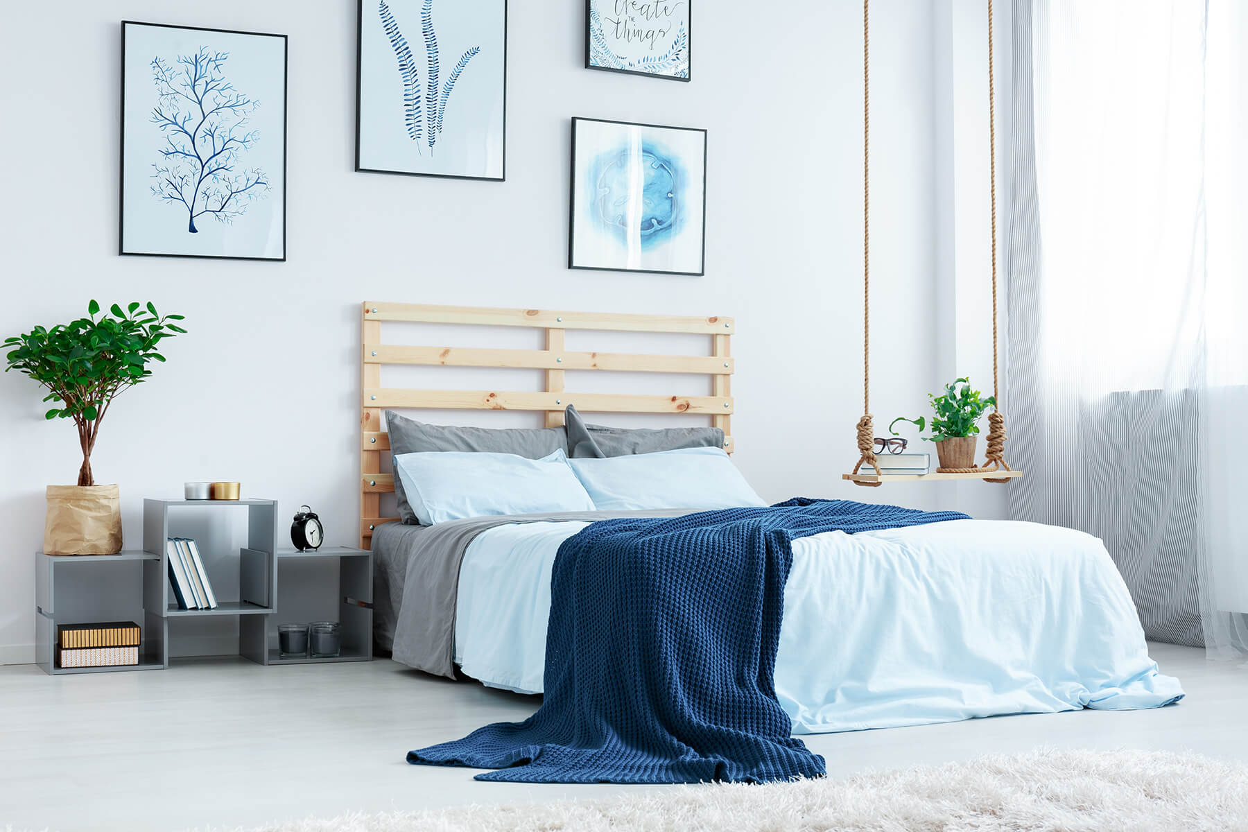 Chambray Fringe Quilt Cove - Image 9