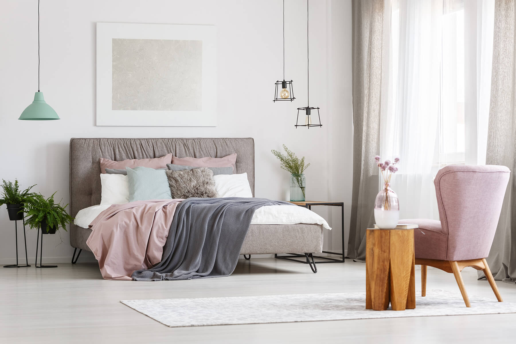 Chambray Fringe Quilt Cove - Image 6
