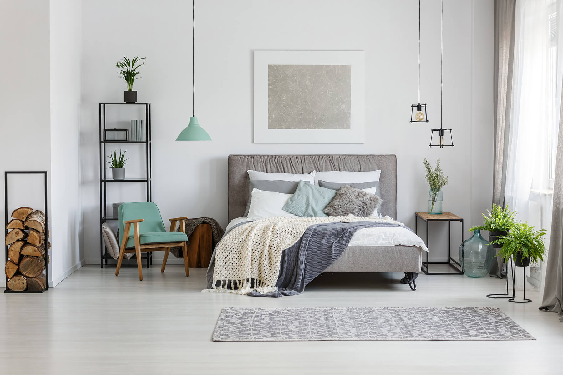 Chambray Fringe Quilt Cove - Image 5